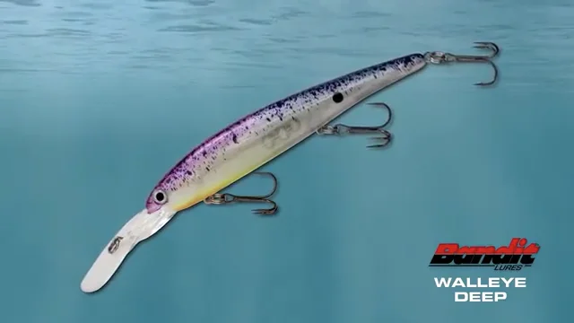 Bandit Walleye Deep Glow 4 3/4 inch Trolling Plug