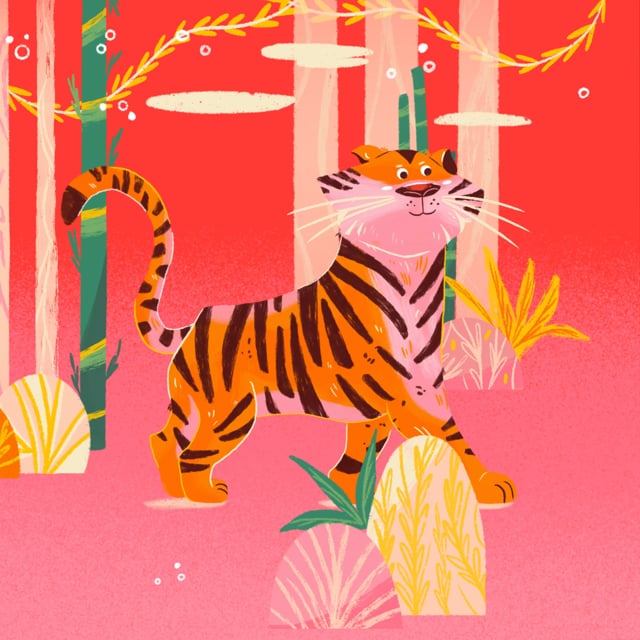 Happy Year of Tiger: 2022 Cover Image