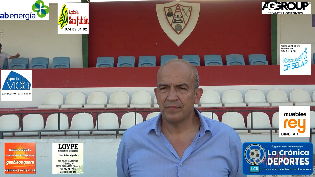 RAFA TORRES (Presidente UD Barbastro) Analiza como se presenta esta ilusionante temporada