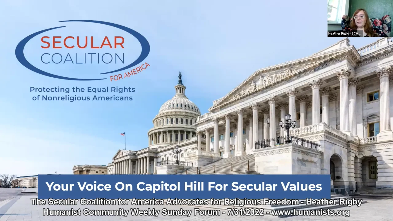 The Secular Coalition for America Advocates for Religious Freedom ...