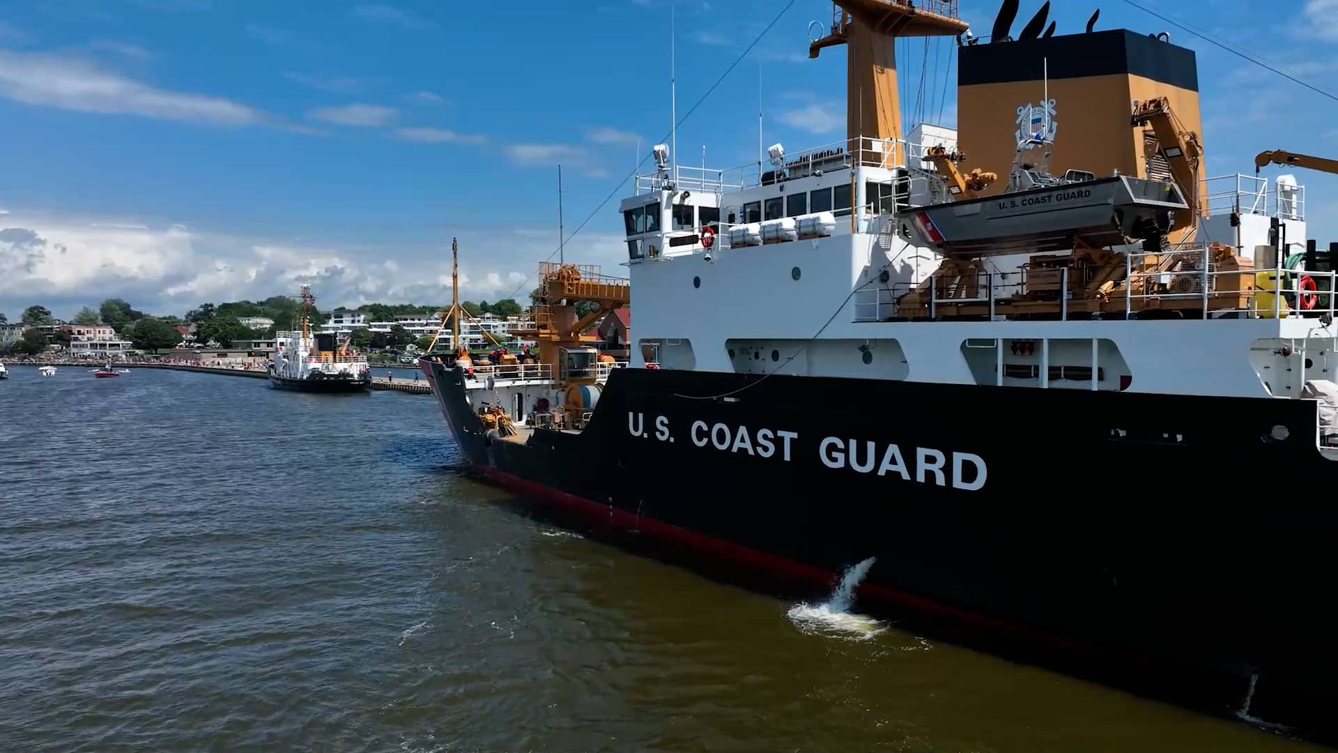 2022 Grand Have Coast Guard Festival Parade Of Ships. on Vimeo