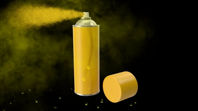 Spray Painting - Stock Video