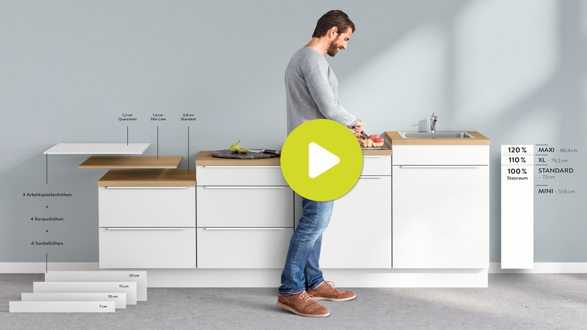 Nobilia Artikeltausch XL Höhe