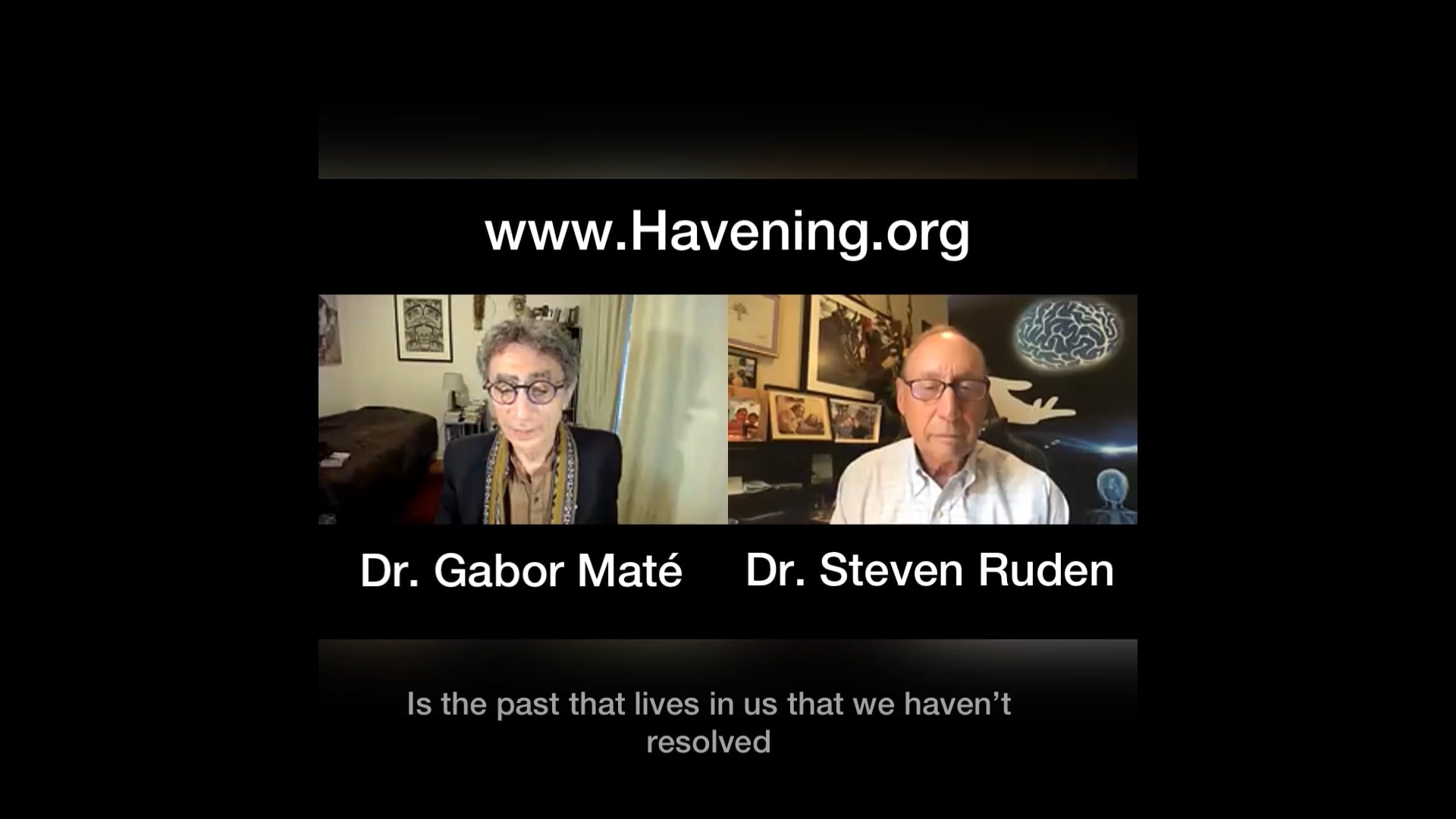 Gabor Maté on Havening Techniques