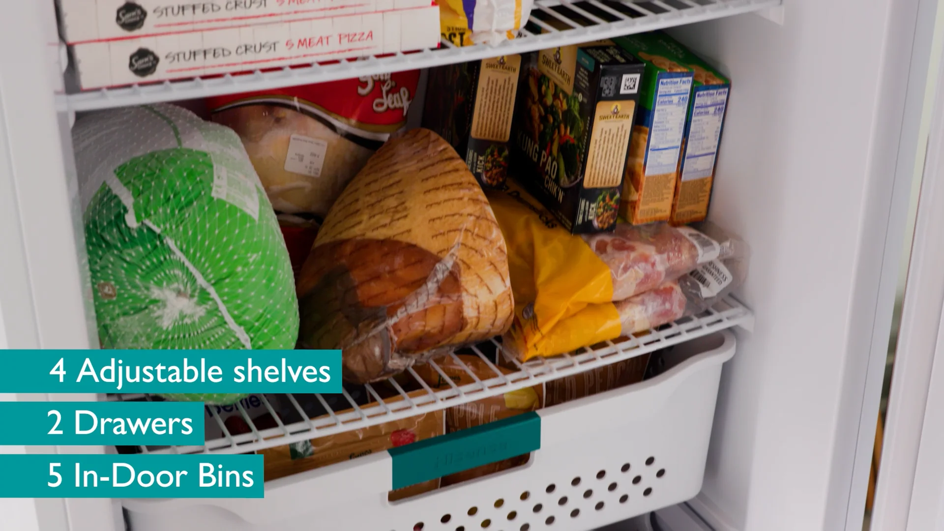 21.2 cu.ft. Upright Freezer (White) (HUF210N6AWE) - Hisense USA 21.2 cu.ft. Upright Freezer (White) (HUF210N6AWE) - Hisense USA