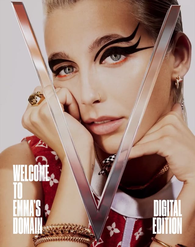 V Magazine with Emma Chamberlain