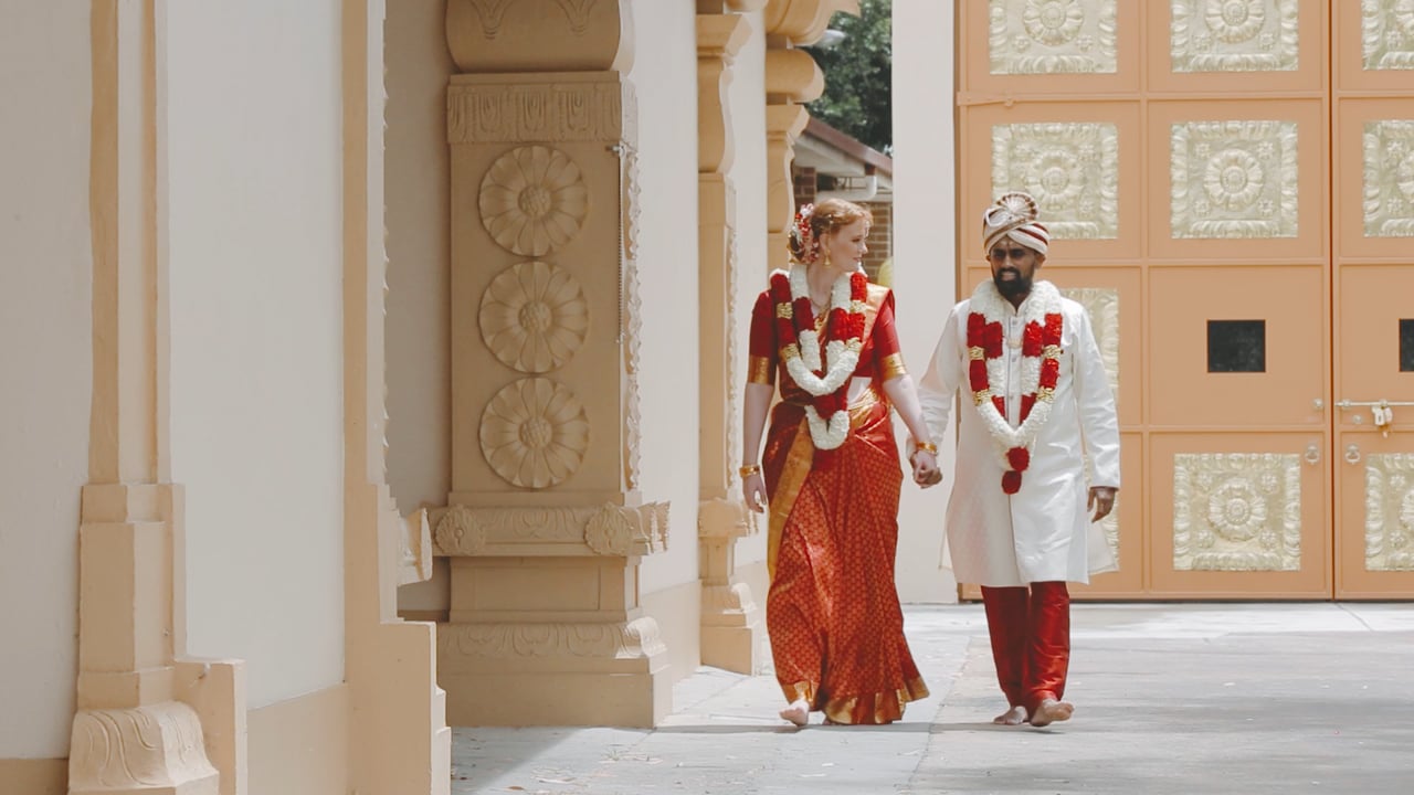 Sydney Murugan Temple Wedding Video, Sydney - Felice and Praz
