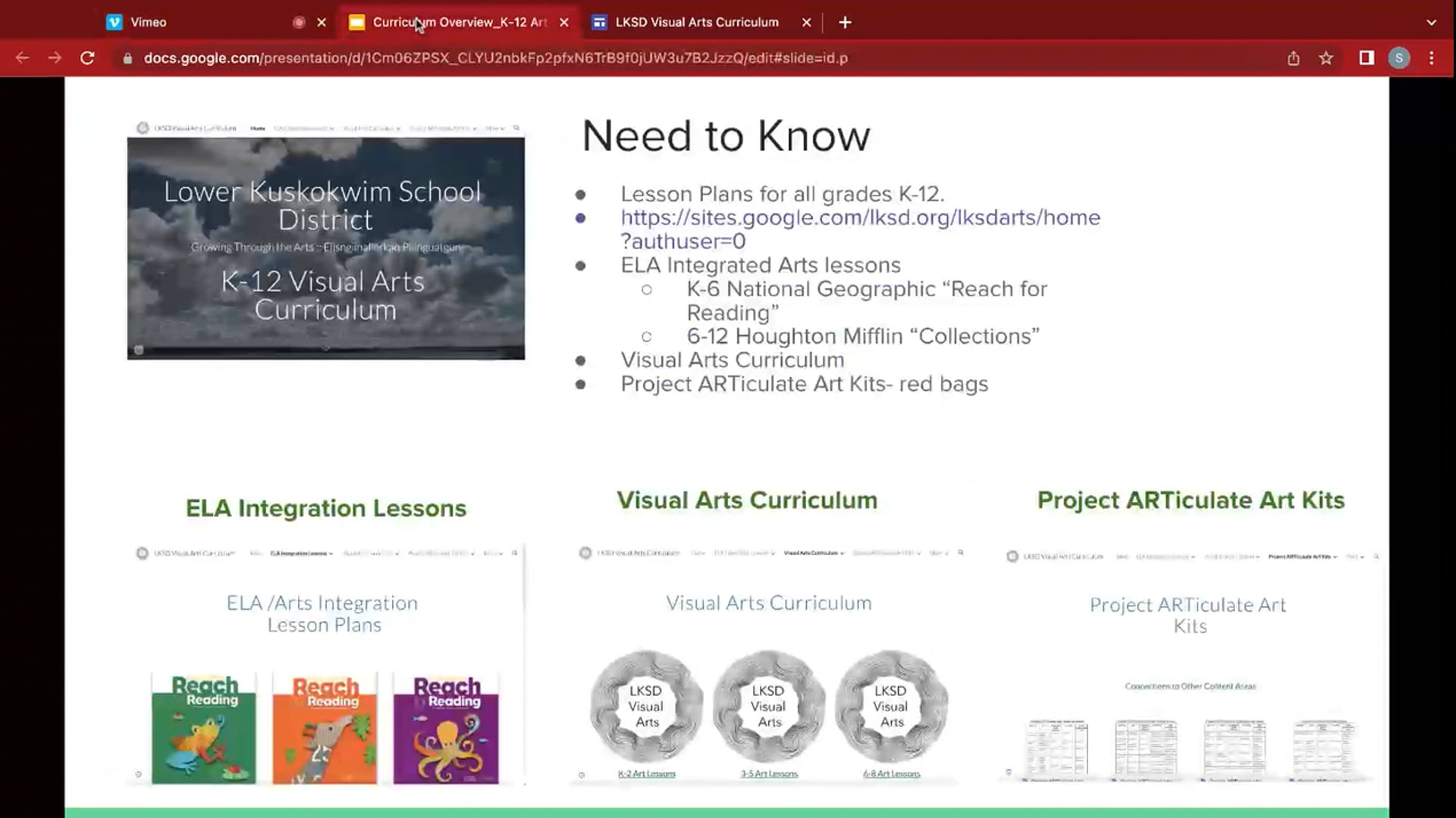 K-12 Art