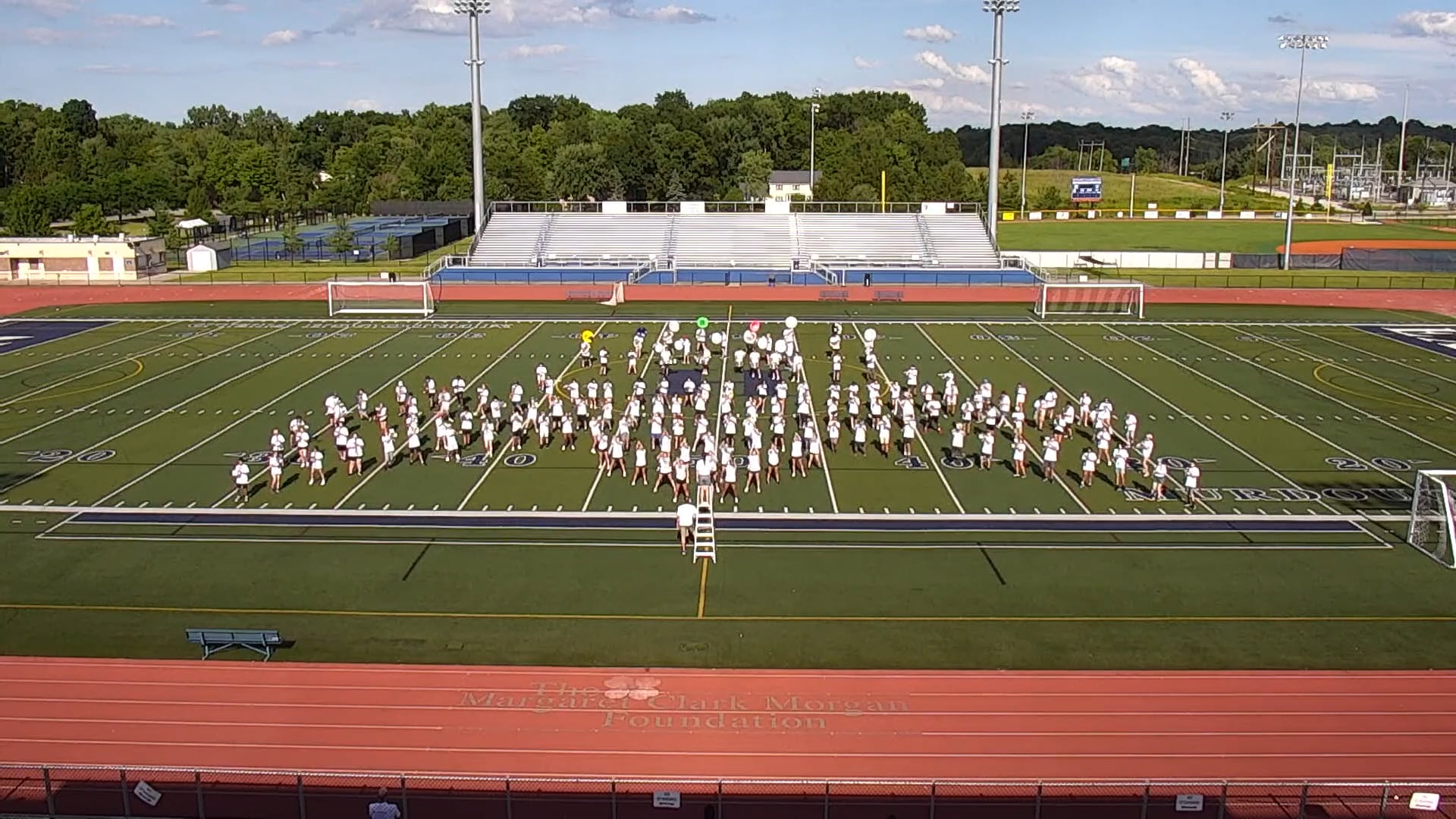 Hudson High School Swing Marching Band: Return from Band Camp - 2022