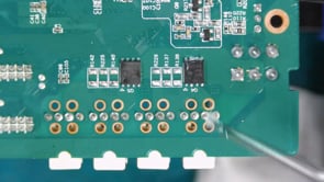 Antminer S17 control board desoldering QN3109 chip