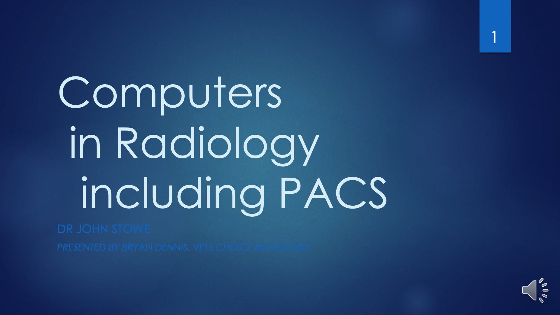 Computers in Radiology including PACS