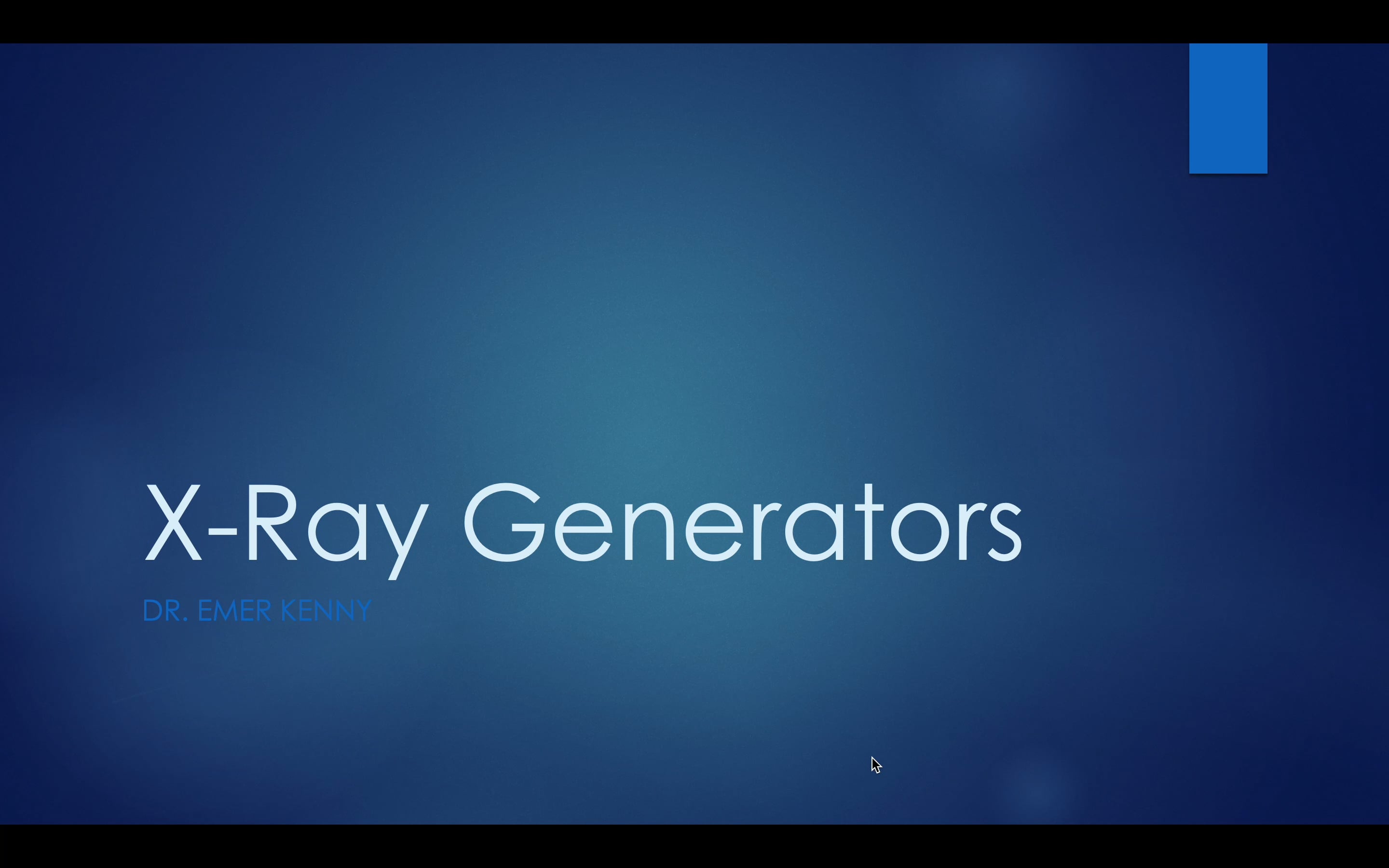 X-Ray Generators