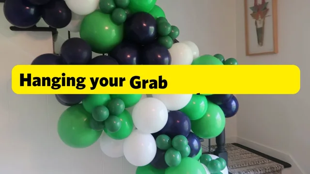 Concerned about hanging your Grab & Go balloon garland once you