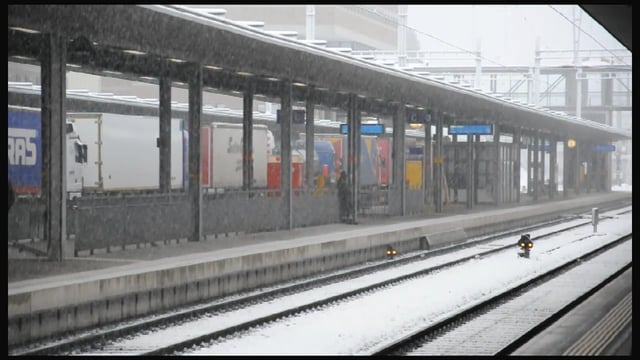 Snow in Spiez