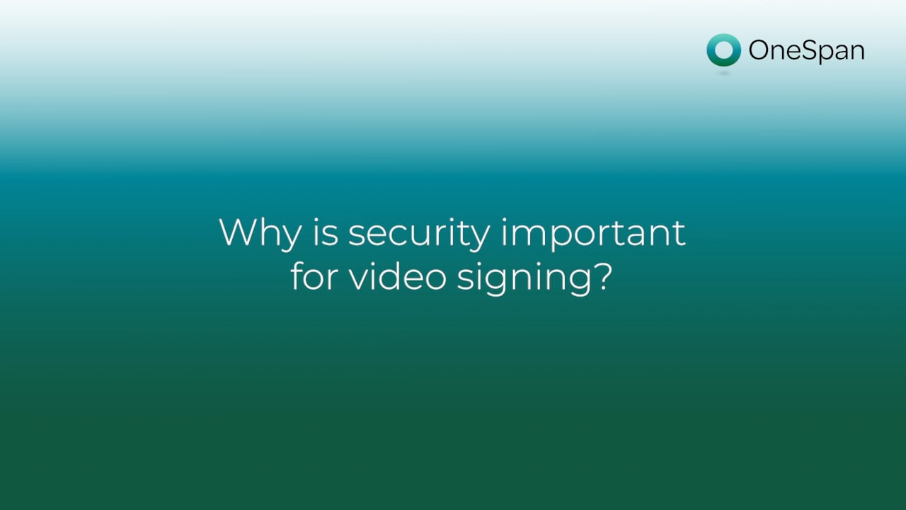 Video Signing: Why is security important for video signing? on Vimeo