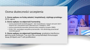 Skuteczność szczepień p/COVID-19 u osób żyjących z HIV