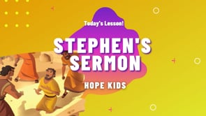 Stephen's Sermon