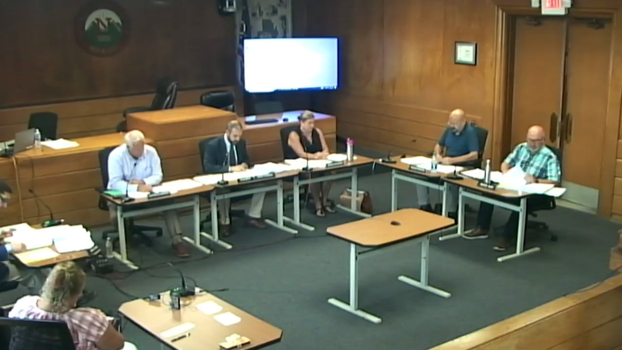 Norwood Planning Commission Regular Meeting August 3, 2022 on Vimeo