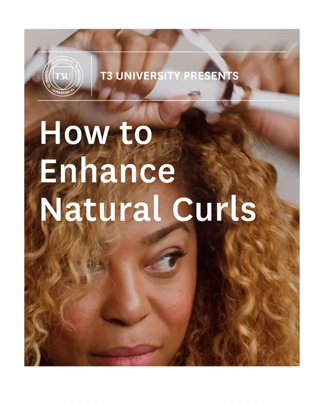 Natural curls 2025 with curling iron