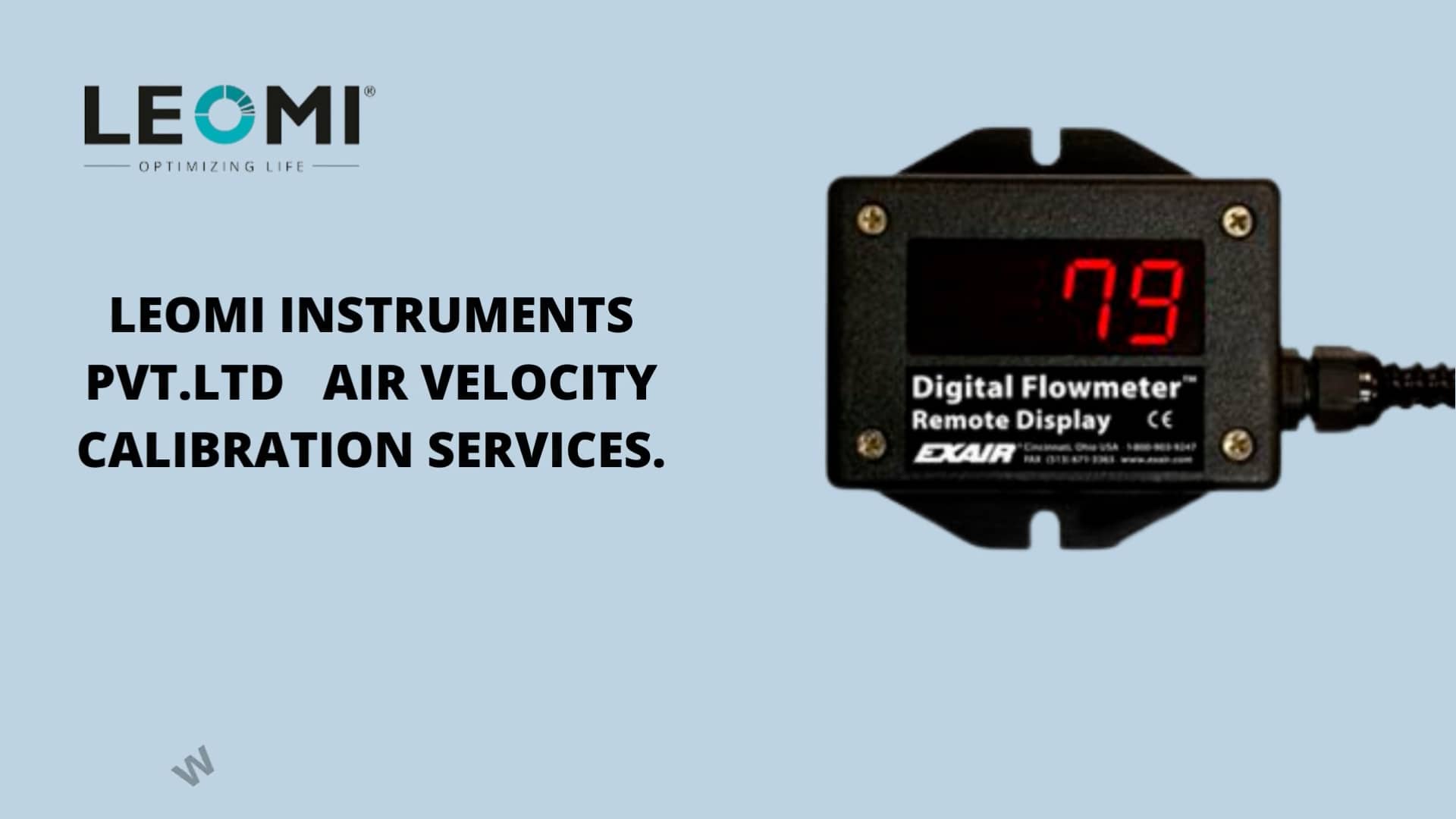 LEOMI INSTRUMENTS PVT.LTD Air Velocity calibration services. (1) Copy Copy.mp4 on Vimeo