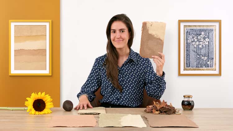 Creación de papel artesanal con fibras naturales - Un curso de Camila  Moncada (Jáku Papel) on Vimeo