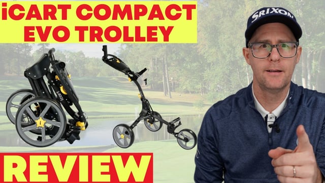 iCart Compact Evo Golf Push Trolley
