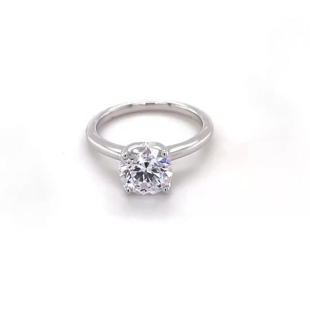 BAUNAT Iconic 系列 1.00克拉玫瑰金圓鑽單鑽戒指