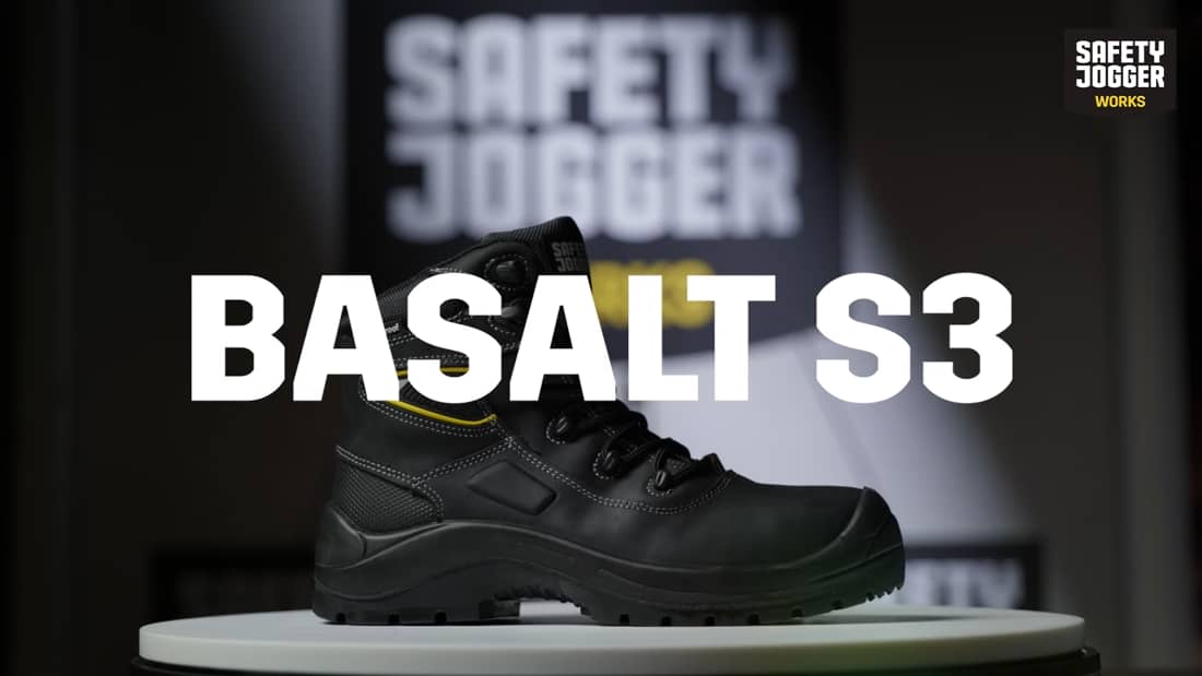 Chaussure de sécurité imperméable Safety Jogger BASALT S3 ESD SRC WR -  Oxwork