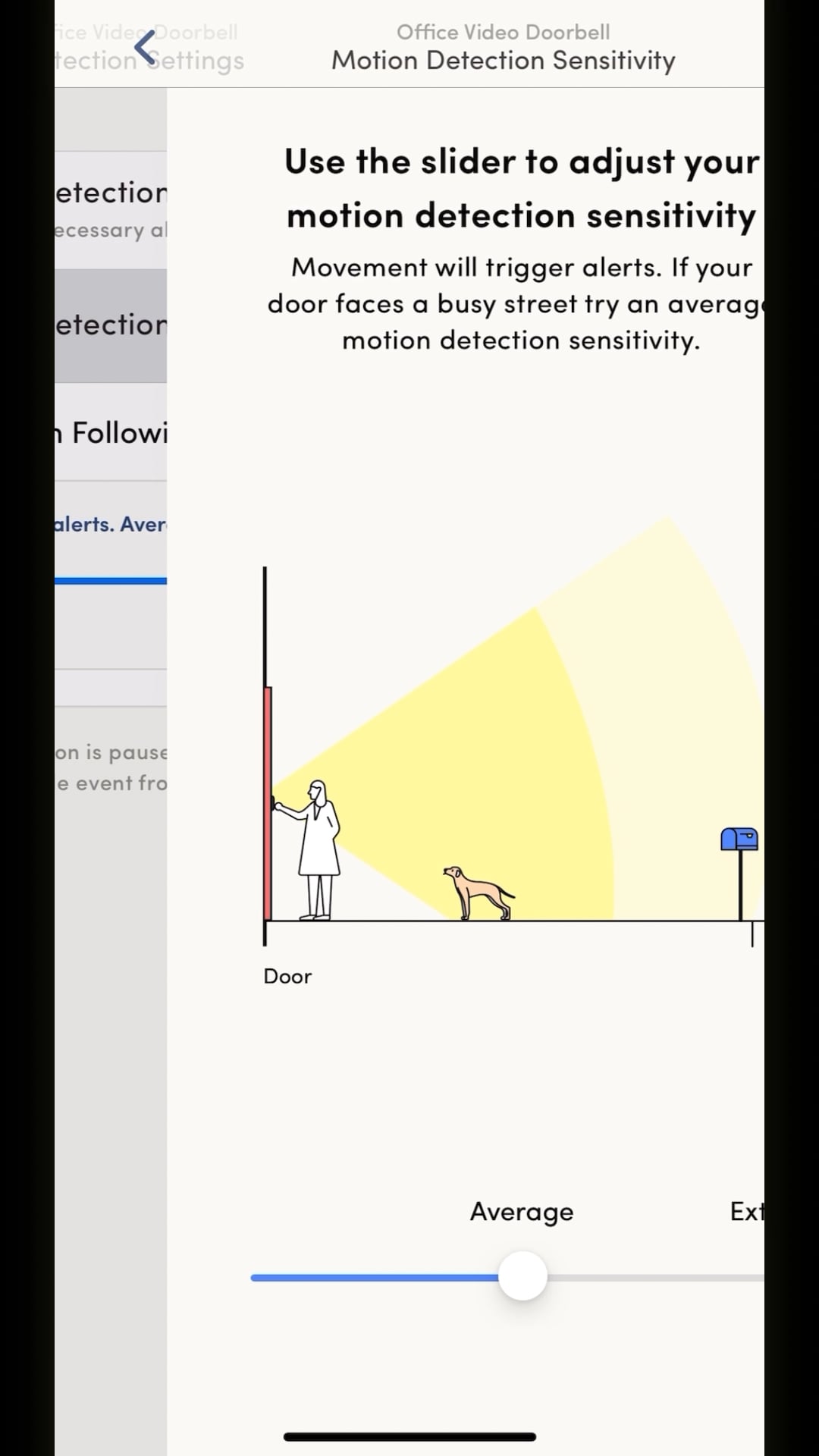 Video Doorbell Camera - How to Change Motion Detection settings on Vimeo