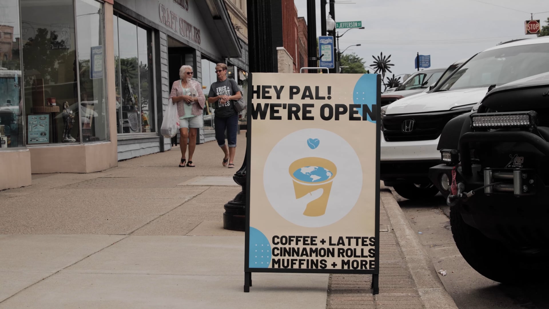 Left Field Coffee Bar Ribbon Cutting