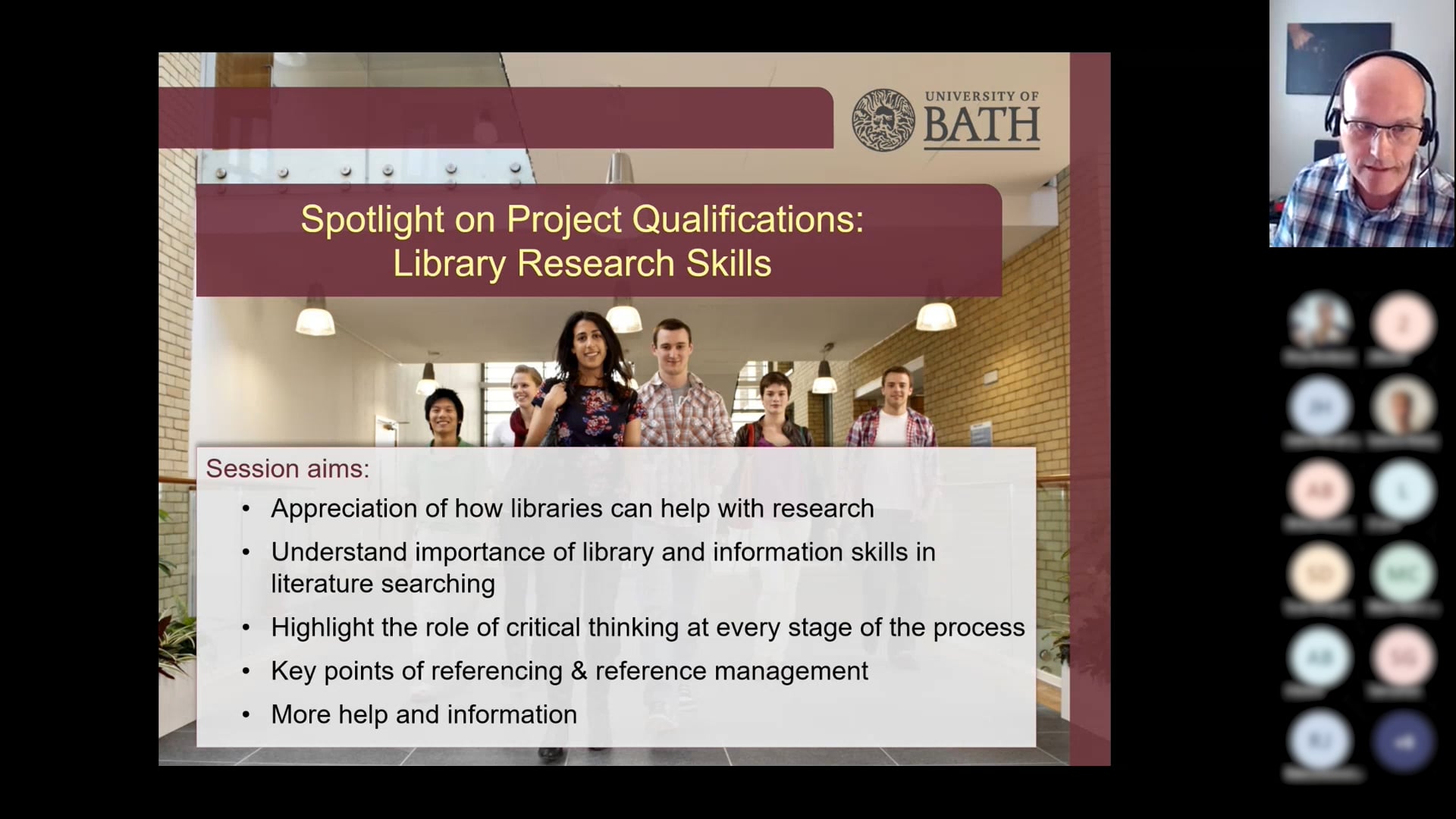 Research skills for project qualifications on Vimeo