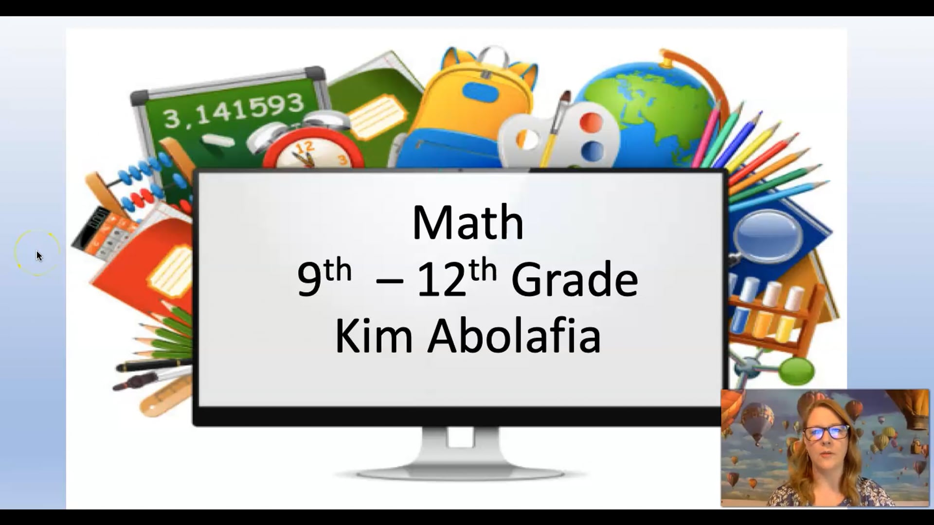 9-12 Math