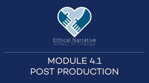 Module 4.1 Post Production