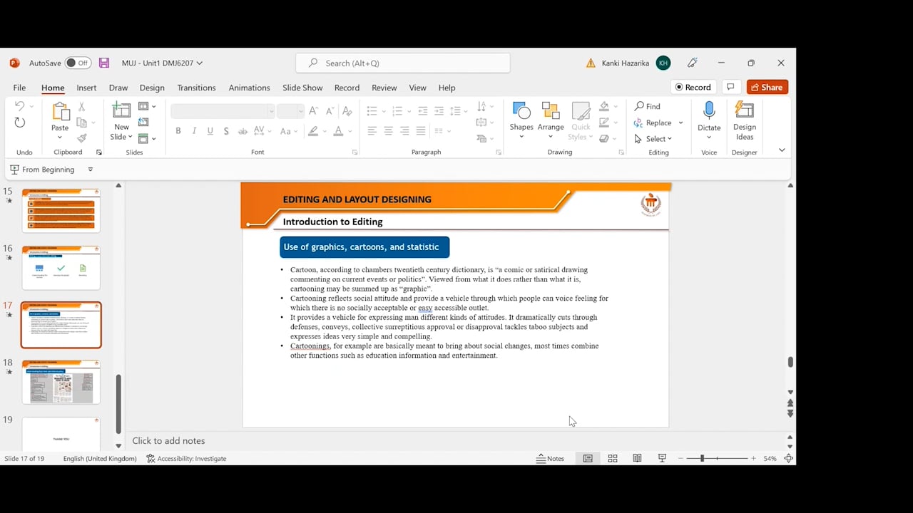 Editing & Layout Designing on Vimeo