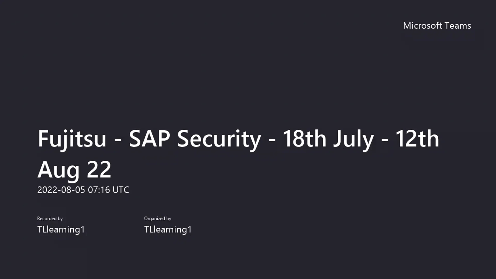 Fujitsu SAP Security 5th Aug I.mp4 on Vimeo