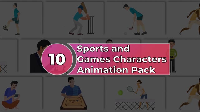 Sports and Games Characters