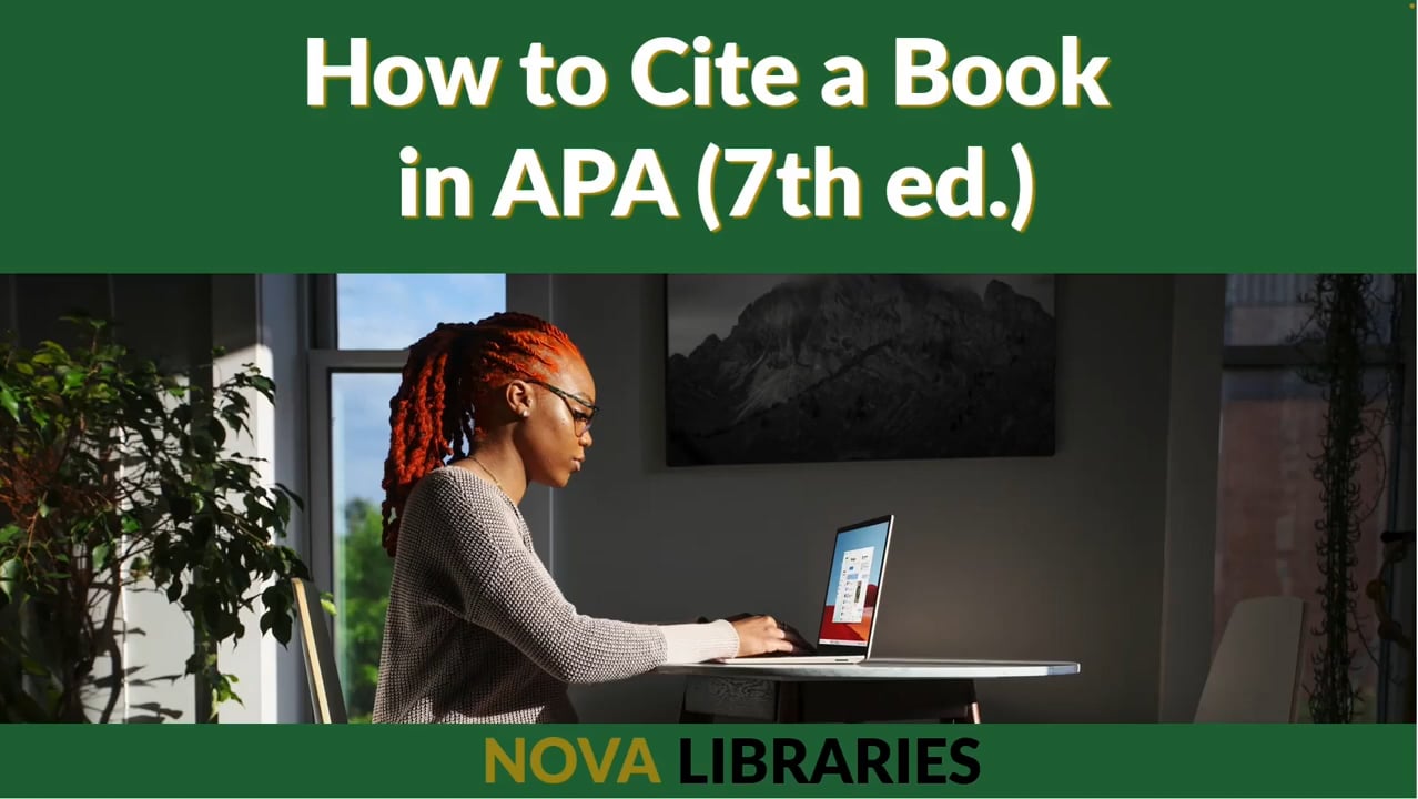 how-to-cite-a-book-in-apa-7th-ed-on-vimeo