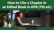 How To Cite A Chapter In An Edited Book In APA 7th Ed On Vimeo