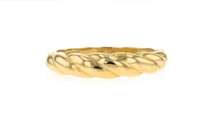 14kt Yellow Gold Shrimp Ring