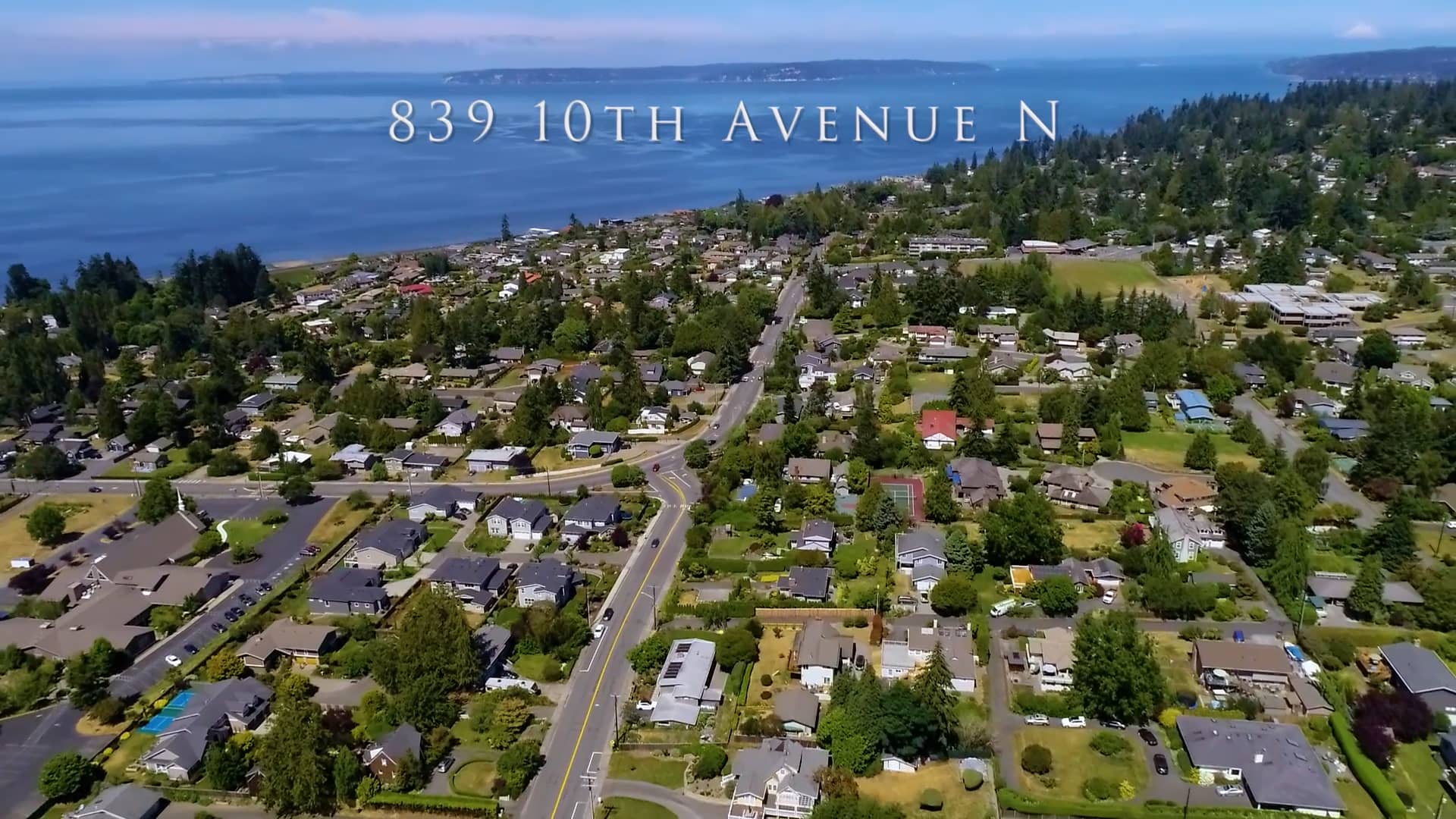 Ed Gillis Edmonds Aerial Video 8.3.22 ADDRESS 839 10th Ave N, Edmonds