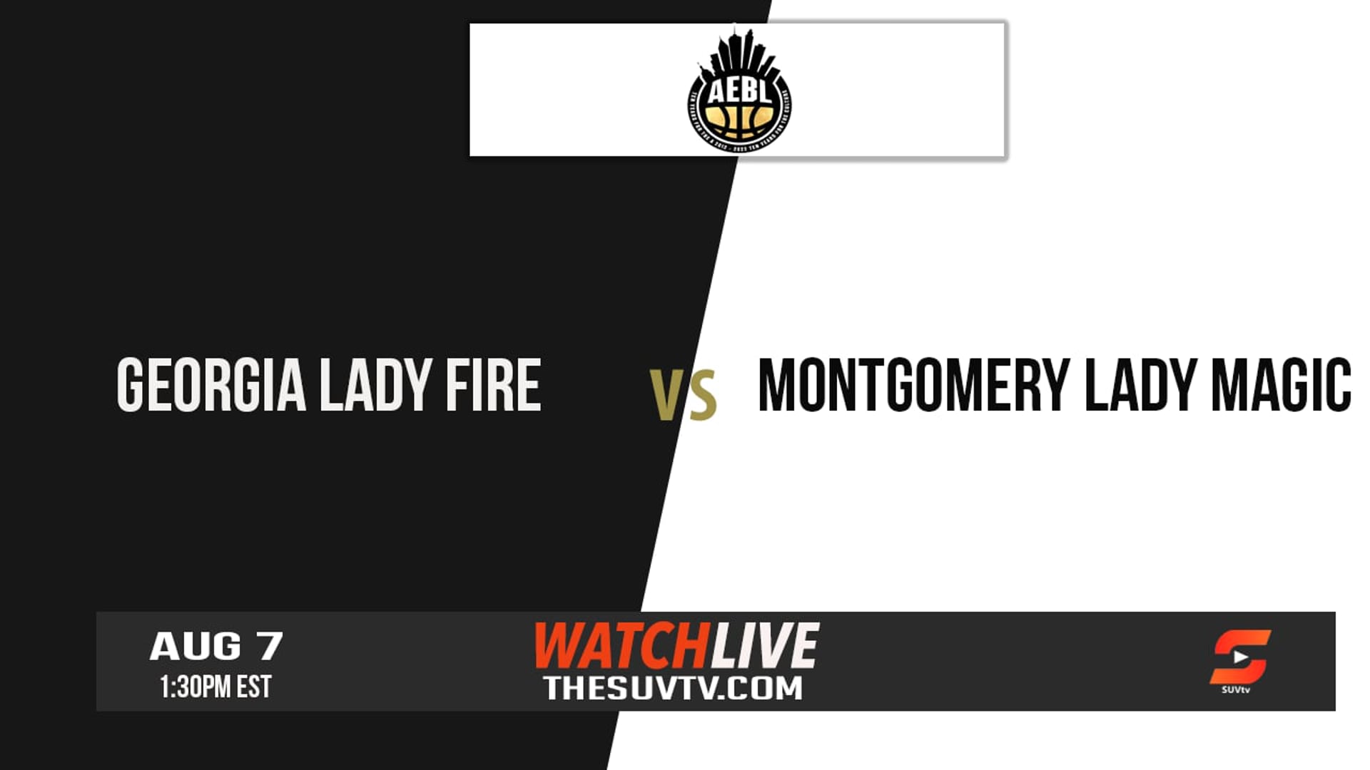 Georgia Lady Fire vs. Montgomery Lady Magic