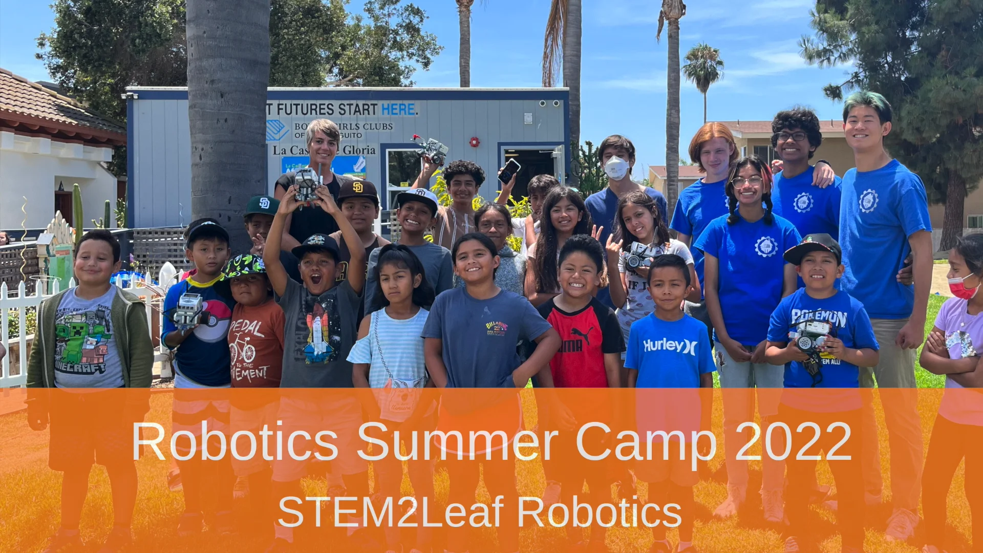 STEM2Leaf Robotics Summer Camp