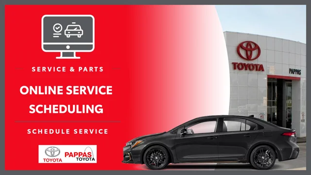 Toyota Online Scheduling St. Peters MO Pappas Toyota Service