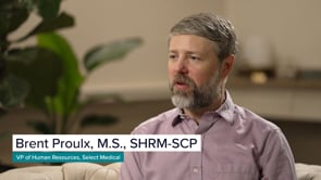 Select Medical - Customer Success Story (Brent Proulx - Vice President of HR)