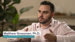 Organon - Customer Success Story (Matthew Grossman - Director & Head of Workforce Analytics)