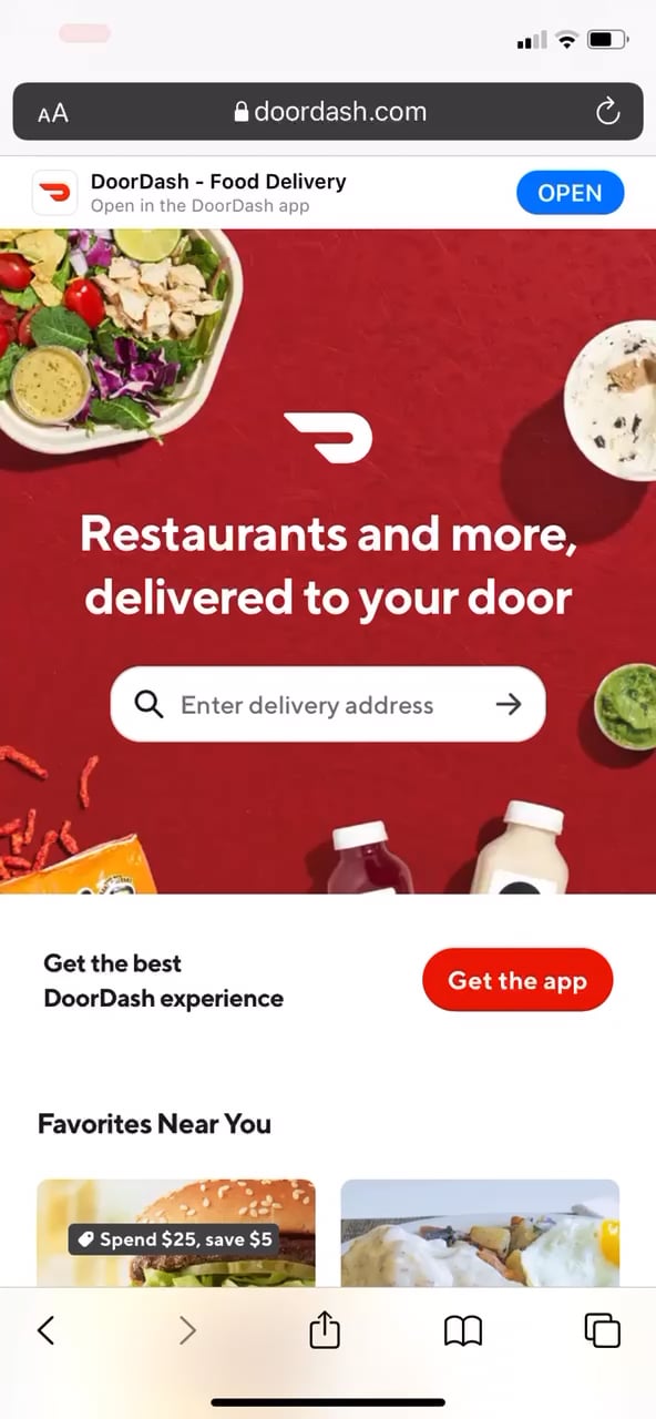 Doordash Glitch on Vimeo