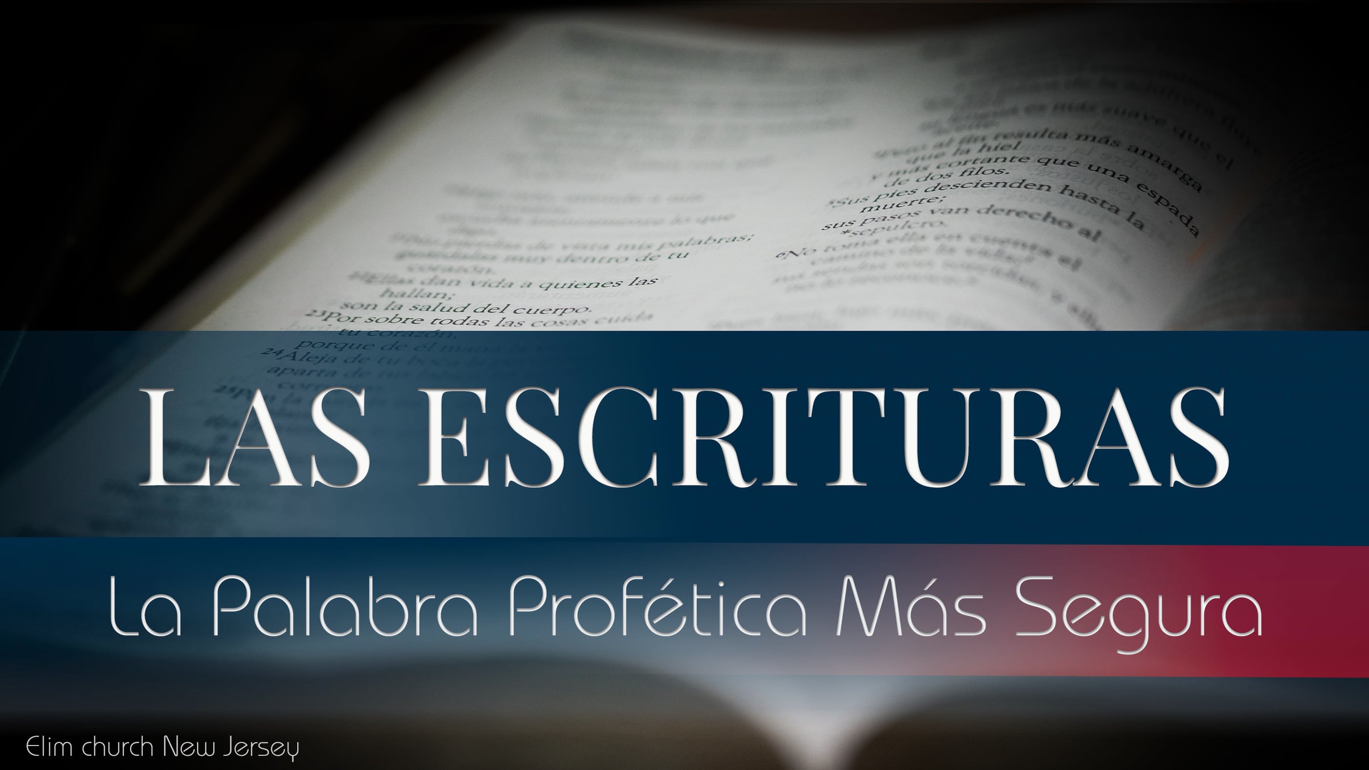 Las Escritura, La Infalible Palabra Profética on Vimeo