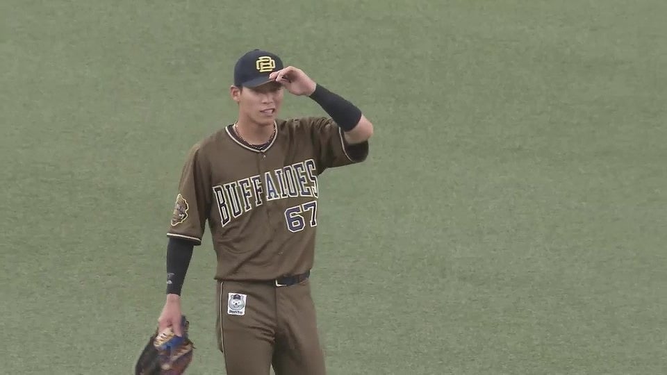 【4回表】完璧な中継プレーで同点防ぐ!! バファローズ・中川圭太・紅林弘太郎・若月健矢のファインプレー!! 2022年8月6日 オリックス・バファローズ 対 北海道日本ハムファイターズ