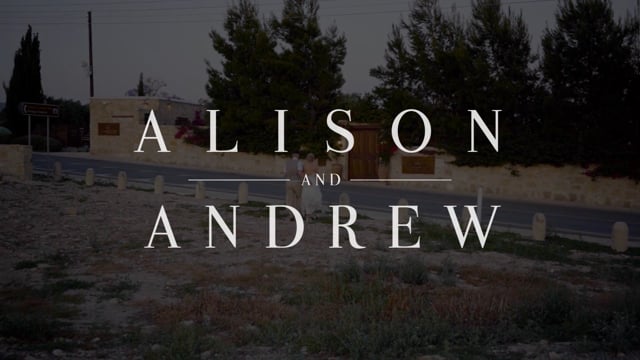 Alison and Andy Wedding Trailer
