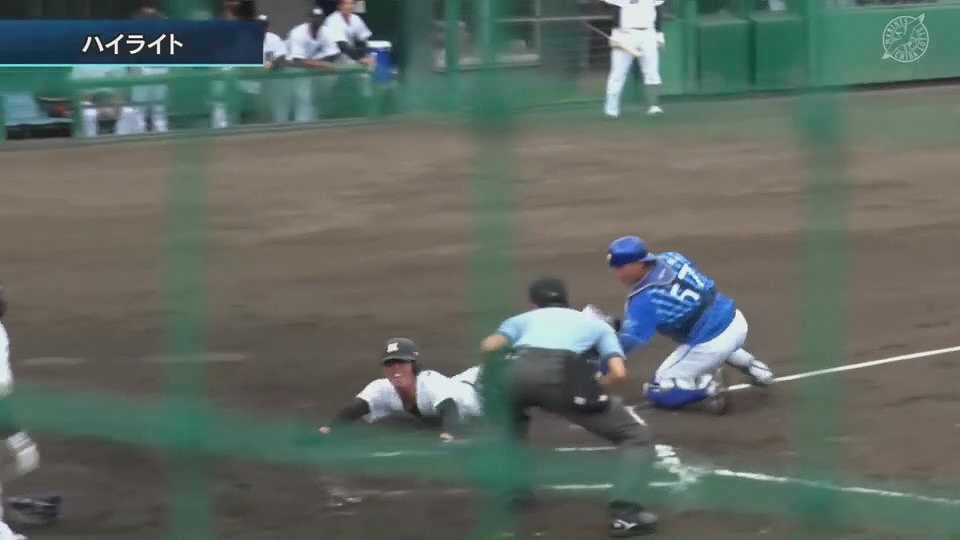 【ファーム】8月7日 マリーンズ対ベイスターズ ハイライト